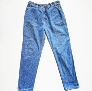 Lee size 14L vintage stonewashed high waist Mom jean